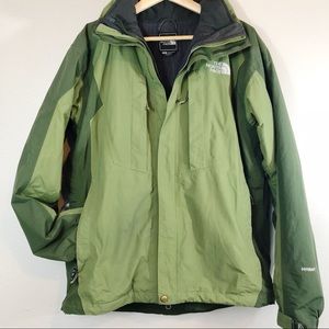 north face green ski jacket